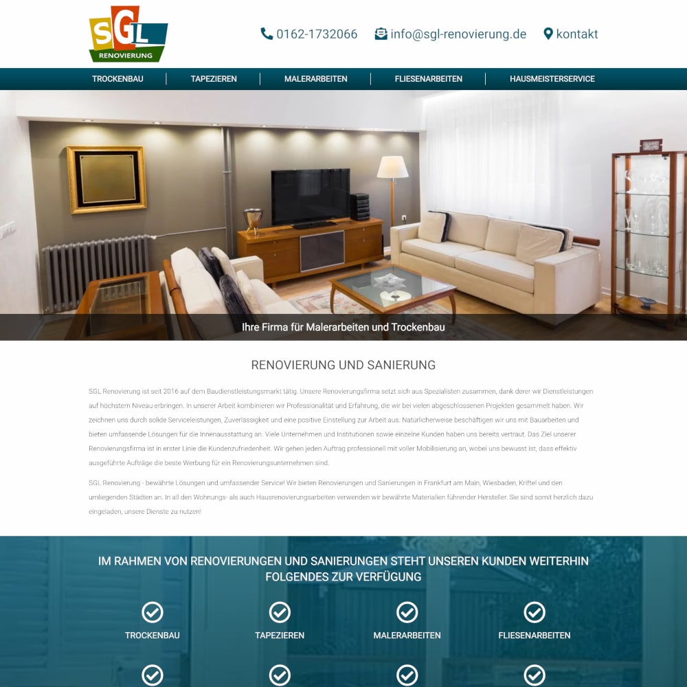 SGL-Renovierung